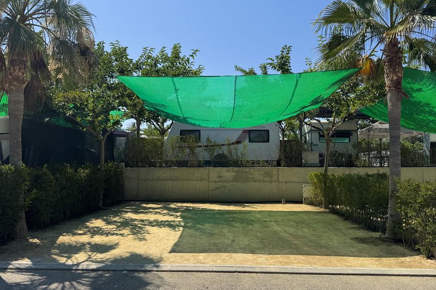 Tarraco Plot with shadow Camping Alicante Villajoyosa Imperium